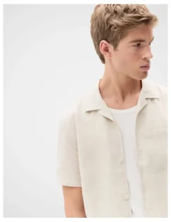 Unison Lorne Linen Relaxed Fit Shirt