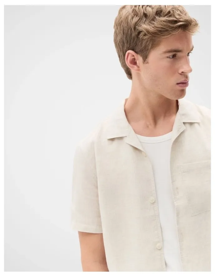 Unison Lorne Linen Relaxed Fit Shirt