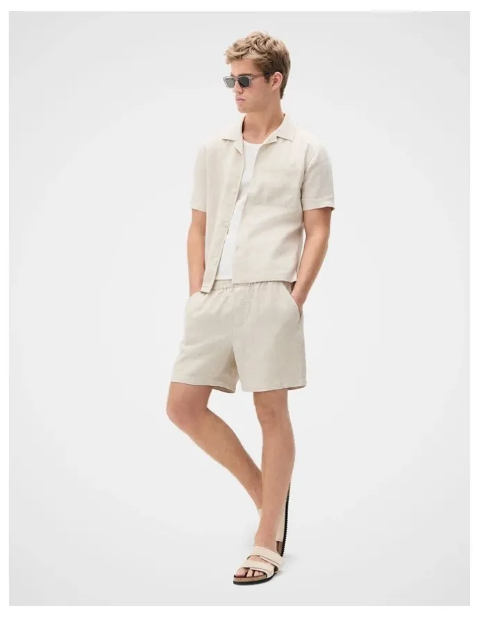 Unison Lorne Linen Relaxed Fit Shirt
