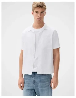 Unison Lorne Linen Relaxed Fit Shirt