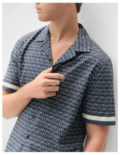 Unison Noosa Geo Relaxed Fit Shirt