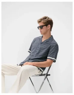 Unison Noosa Geo Relaxed Fit Shirt