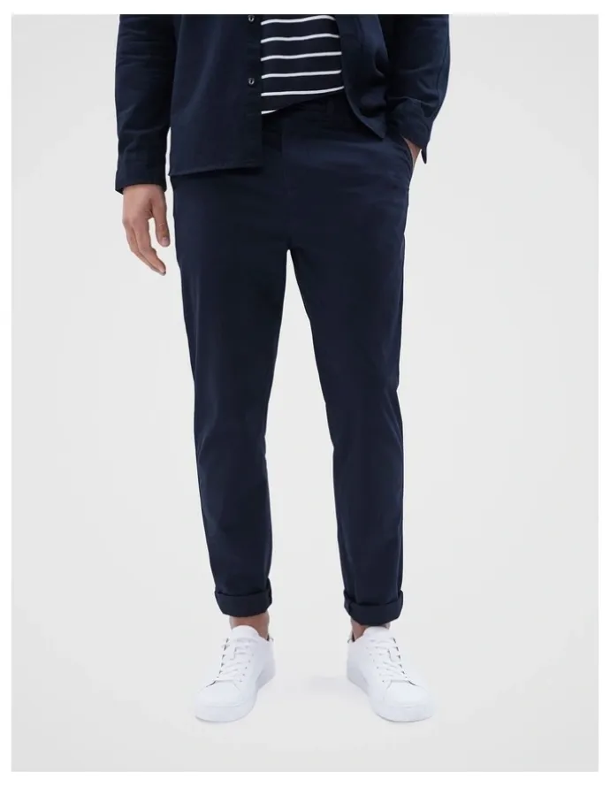 Unison Regular Chino Pant in Navy