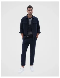 Unison Regular Chino Pant in Navy