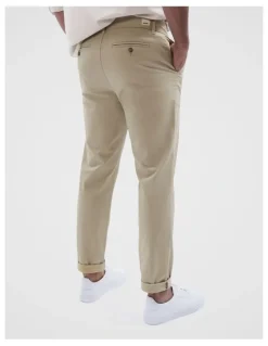 Unison Regular Chino Pant in Stone