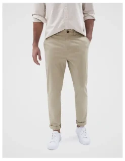 Unison Regular Chino Pant in Stone