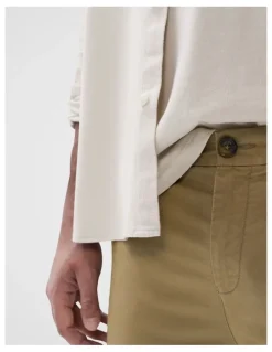 Unison Slim Chino Pant in Brown