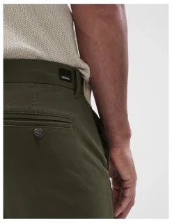 Unison Slim Chino Pant in Khaki