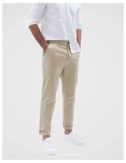 Unison Slim Chino Pant in Stone