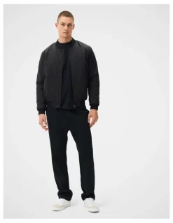 Unison Utility Bomber Jacket in Black