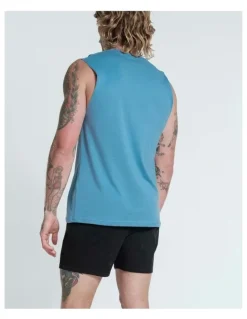 Vacancy Co All Seeing Eye Tank in Dusty Blue