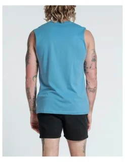 Vacancy Co All Seeing Eye Tank in Dusty Blue