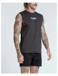 Vacancy Co Byron Tank in Charcoal
