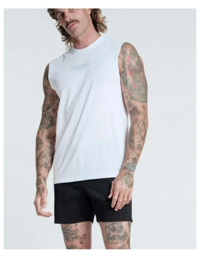 Vacancy Co Byron Tank in White