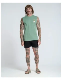 Vacancy Co Club Dread Tank in Sage