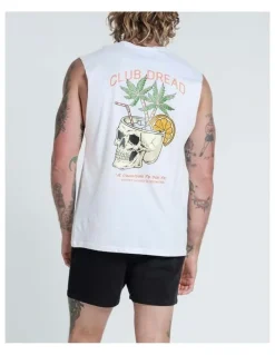 Vacancy Co Club Dread Tank in White