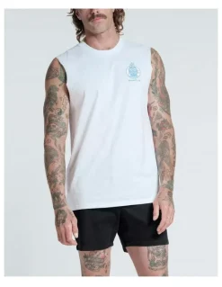 Vacancy Co Destination Unknown Tank in White