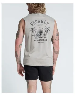 Vacancy Co Endless Summer Tank in Grey