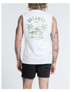 Vacancy Co Endless Summer Tank in White