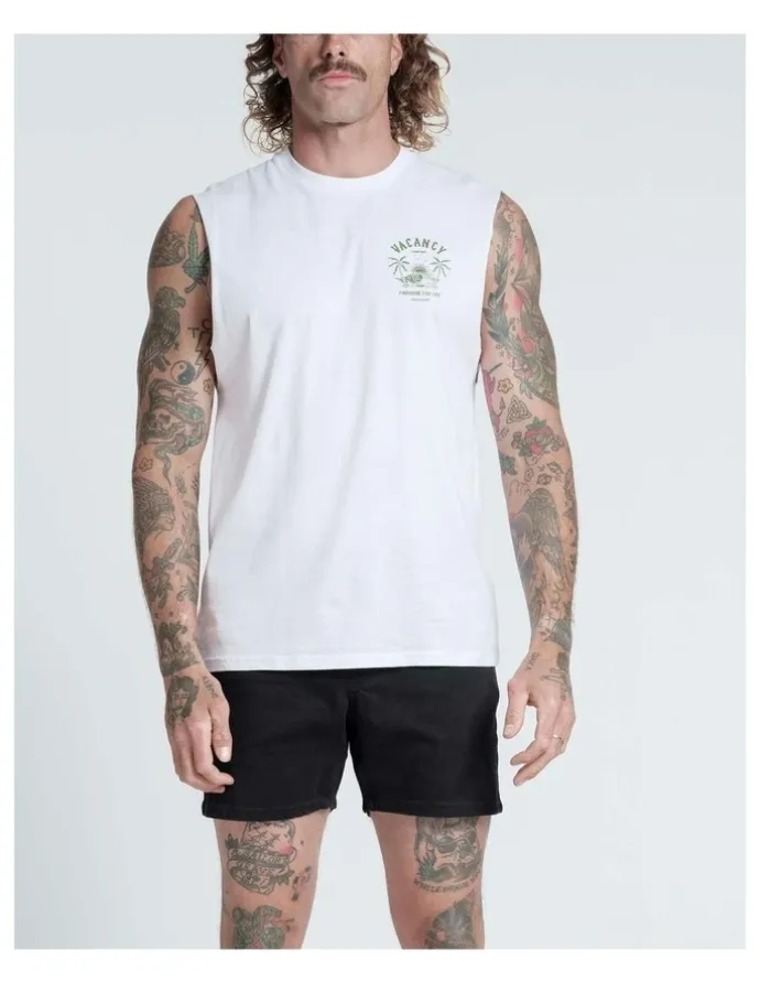 Vacancy Co Endless Summer Tank in White