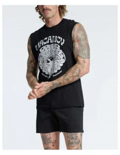 Vacancy Co Heartless Tank in Black