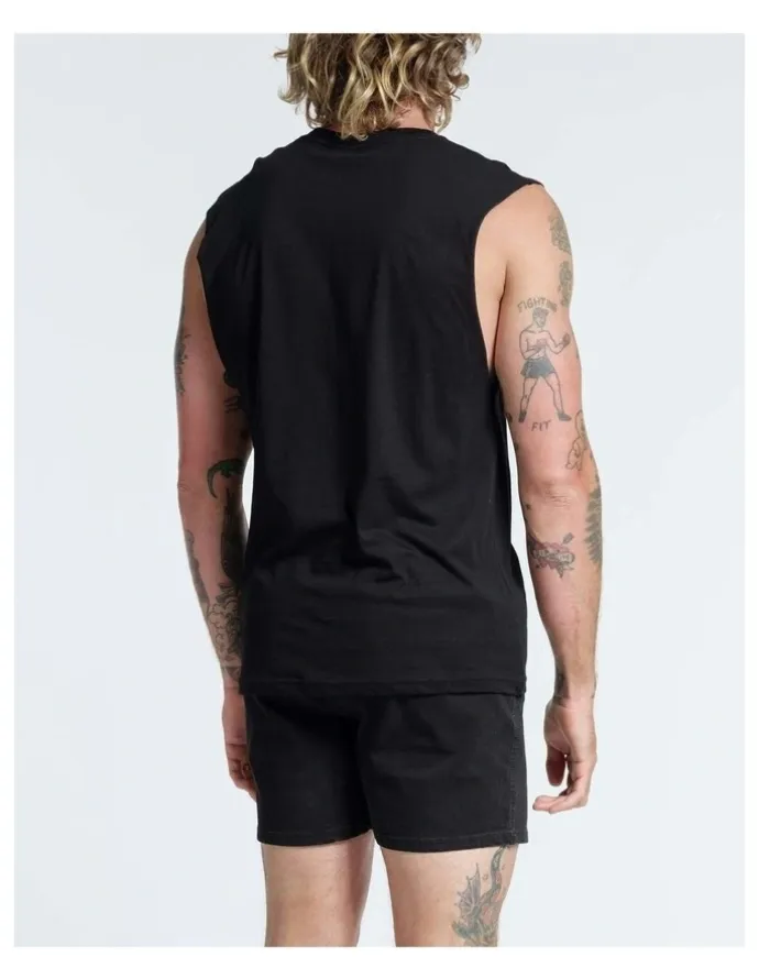 Vacancy Co Heartless Tank in Black