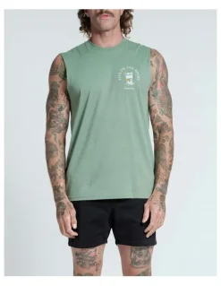 Vacancy Co Life on the Rocks Tank in Sage