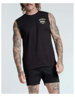 Vacancy Co Long Days Tank in Black
