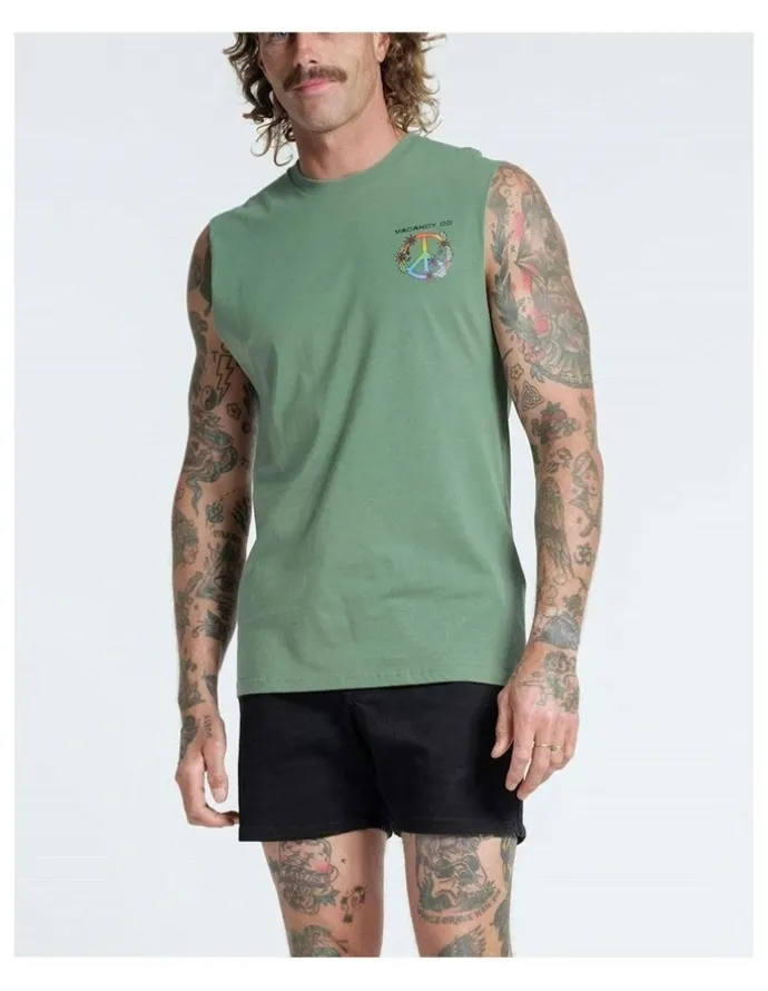 Vacancy Co Peace & Leisure Tank in Sage