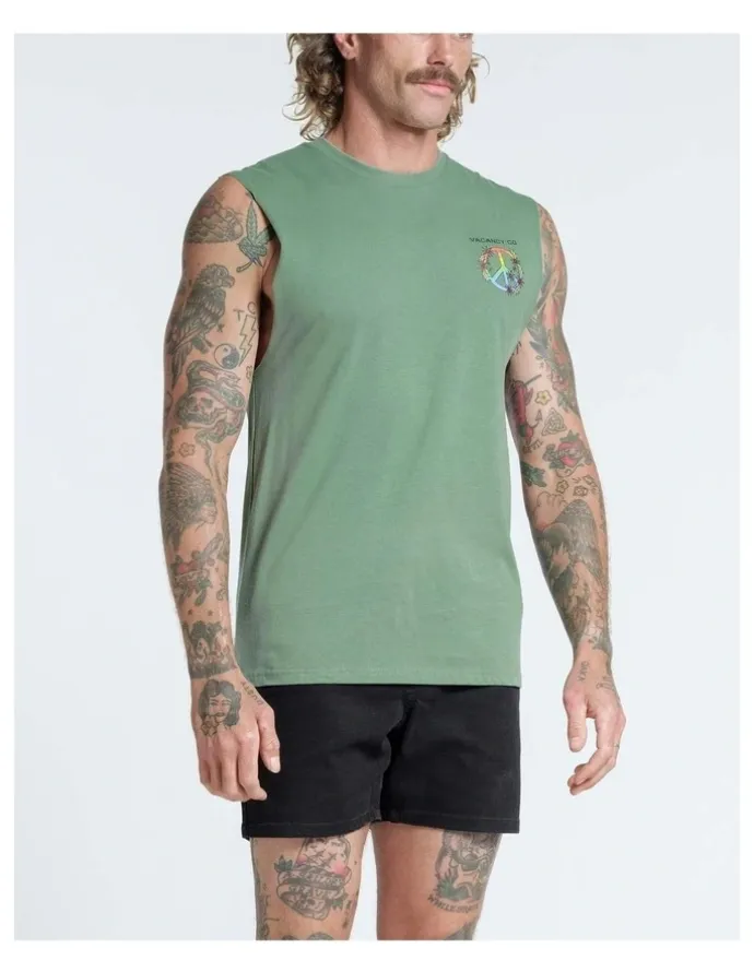 Vacancy Co Peace & Leisure Tank in Sage