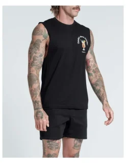 Vacancy Co Thinkin About Drinking Tank in Black