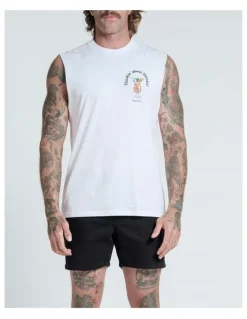 Vacancy Co Thinkin About Drinking Tank in White