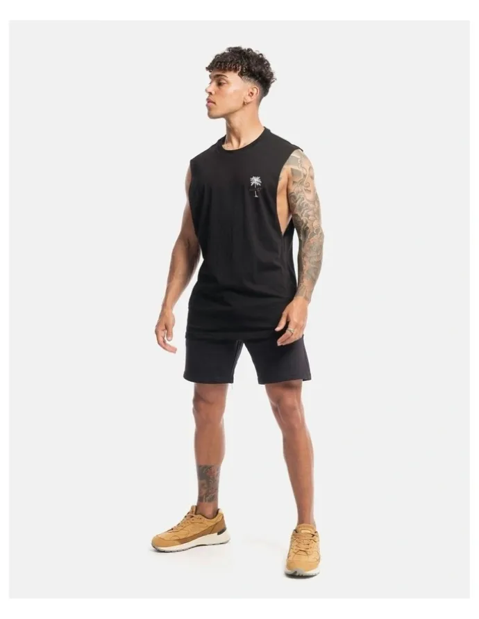 Vacancy Co Tropical Tank in Black