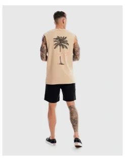 Vacancy Co Tropical Tank in Camel