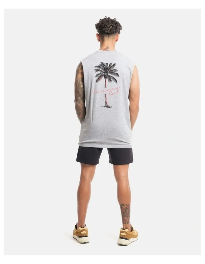 Vacancy Co Tropical Tank in Grey Marle