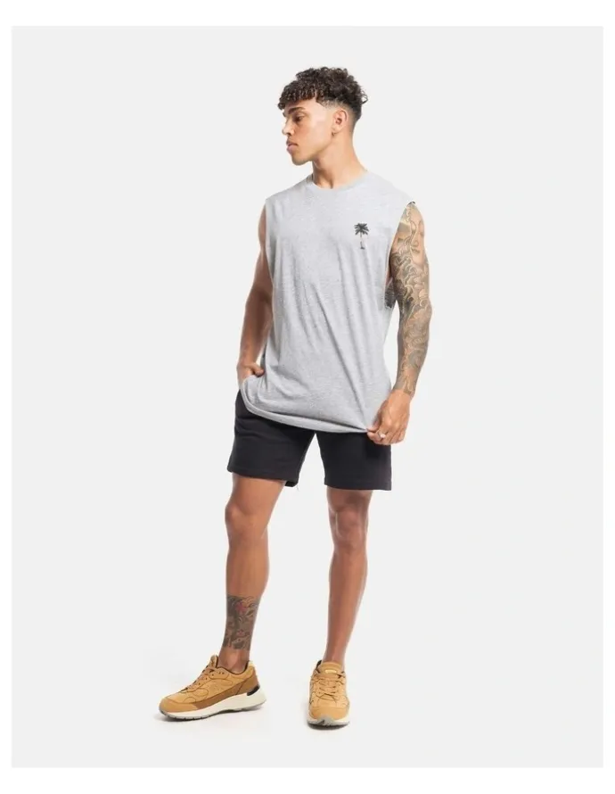 Vacancy Co Tropical Tank in Grey Marle