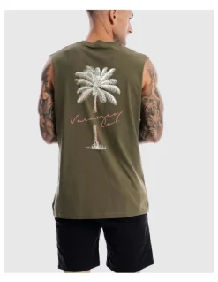 Vacancy Co Tropical Tank in Olive