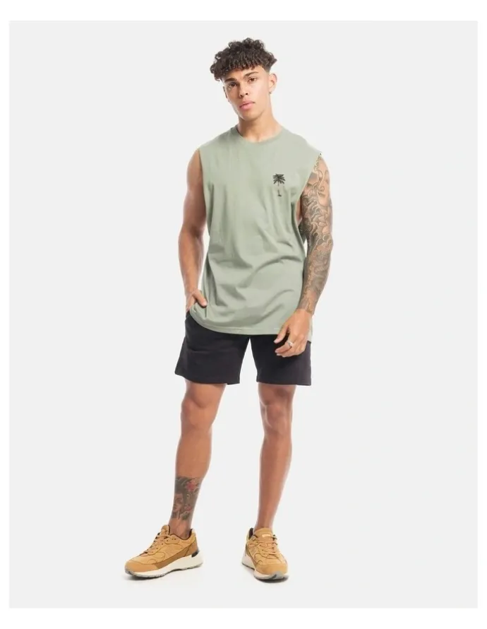Vacancy Co Tropical Tank in Sage