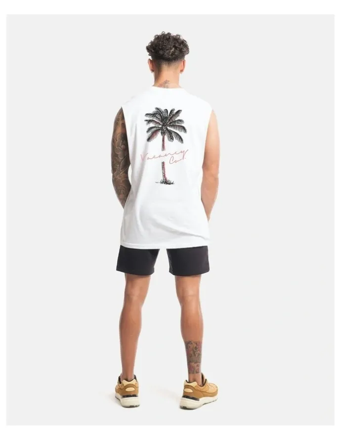 Vacancy Co Tropical Tank in White