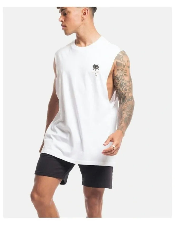 Vacancy Co Tropical Tank in White
