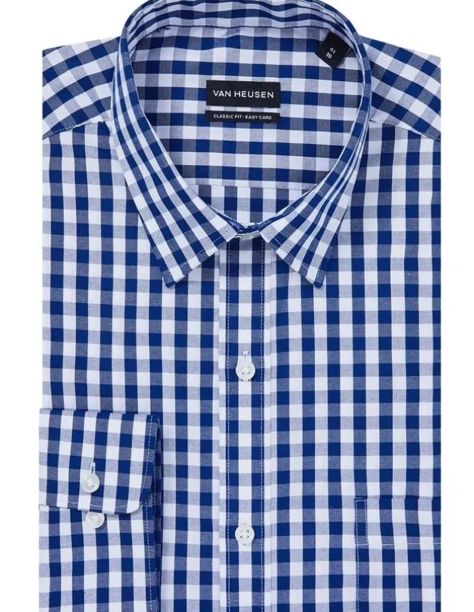 Van Heusen Classic Fit Oxford Shirt in Blue