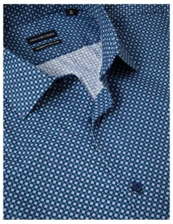 Van Heusen Clover Print Shirt in Forest