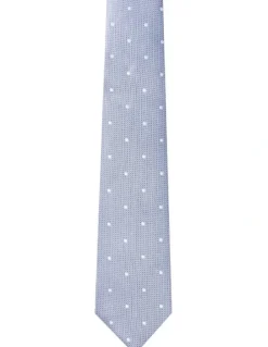Van Heusen Dot Tie in Blue