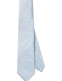 Van Heusen Dot Tie in Green