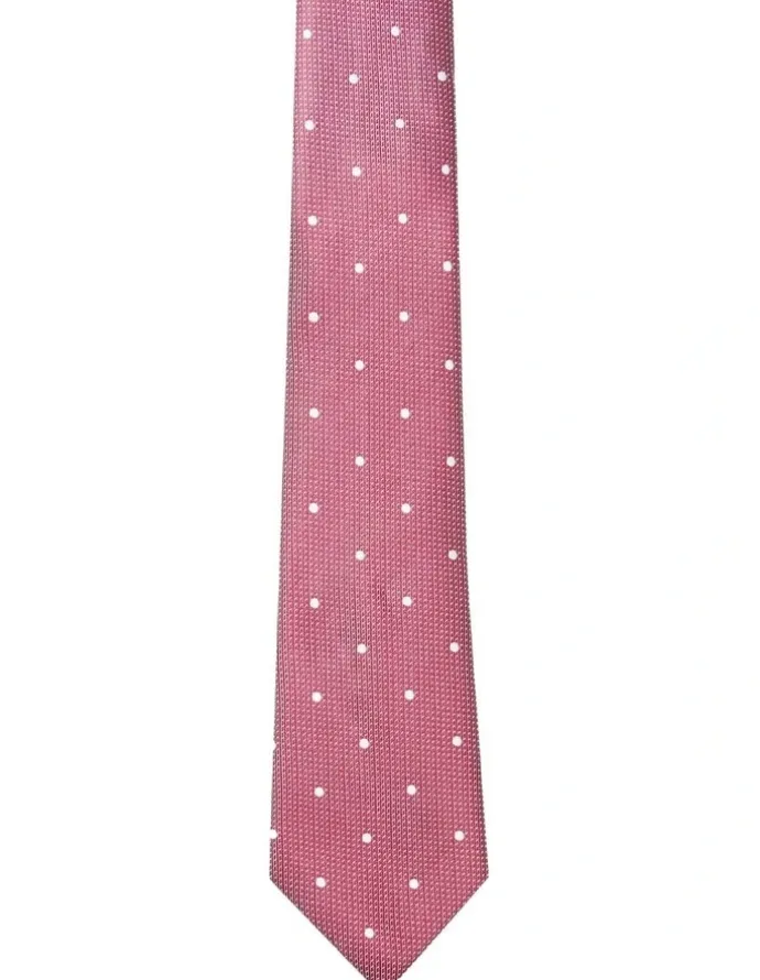 Van Heusen Dot Tie in Red