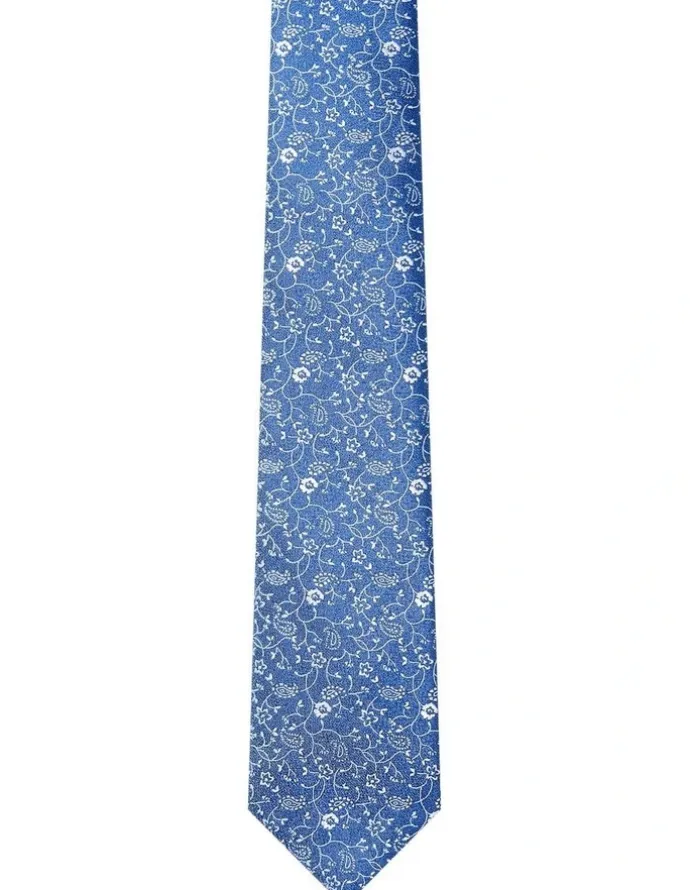Van Heusen Floral Tie in Blue