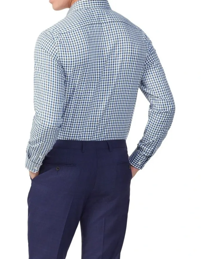 Van Heusen Gingham Check Shirt in Green
