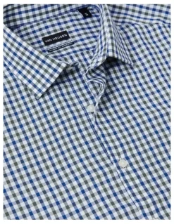 Van Heusen Gingham Check Shirt in Green