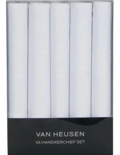 Van Heusen Hankie Set 5 Pack in White