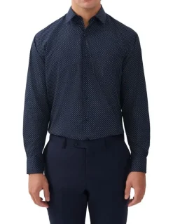 Van Heusen Multi Colour Check Shirt in Navy